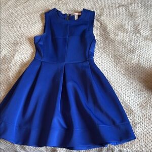 Blue Sleeveless Dress